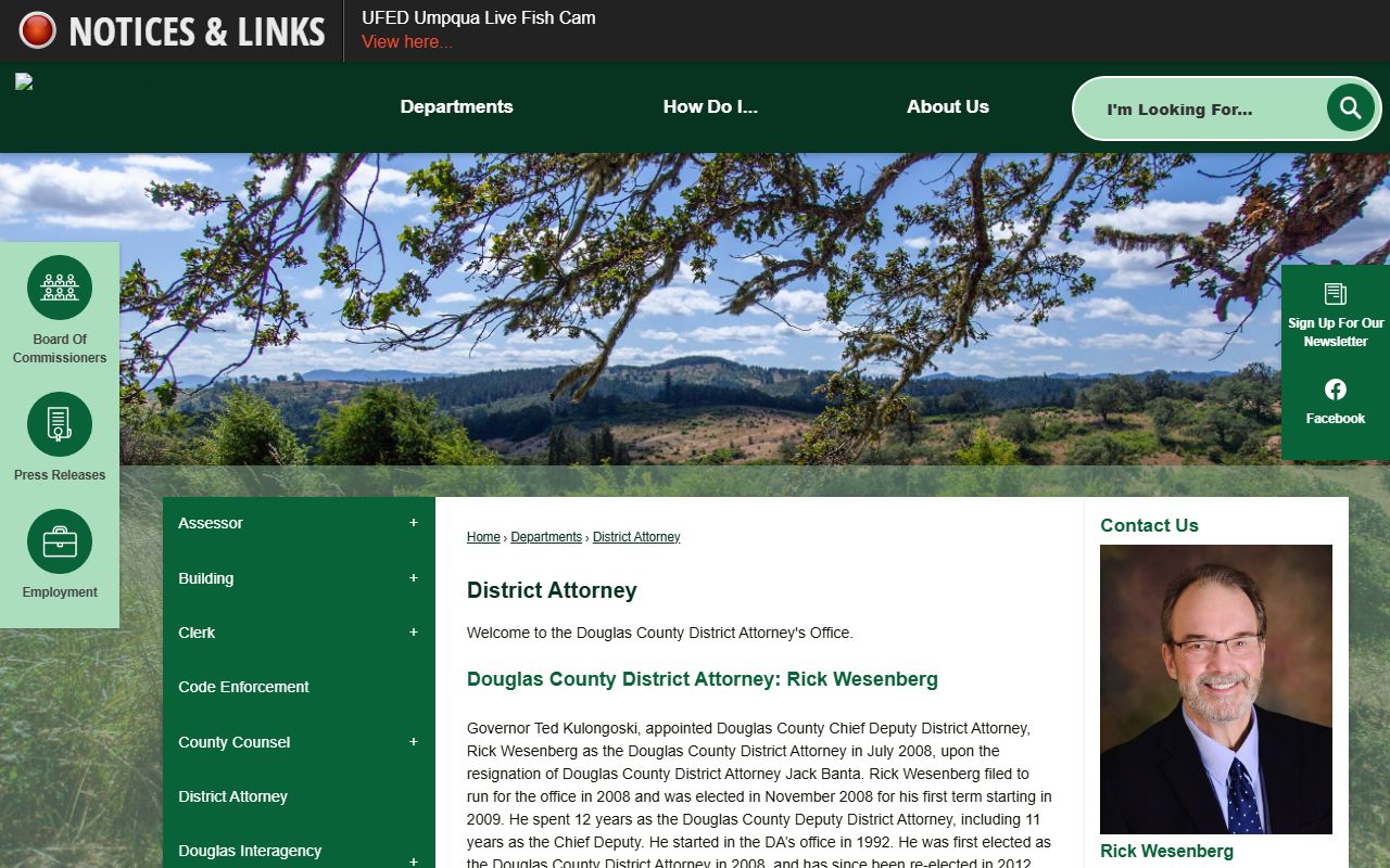 Douglas County criminal court records District Attorney source