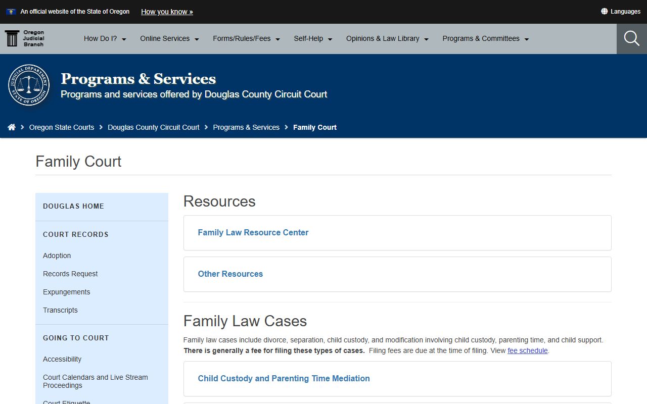 Douglas County marriage and divorce records Family Law Resource Center